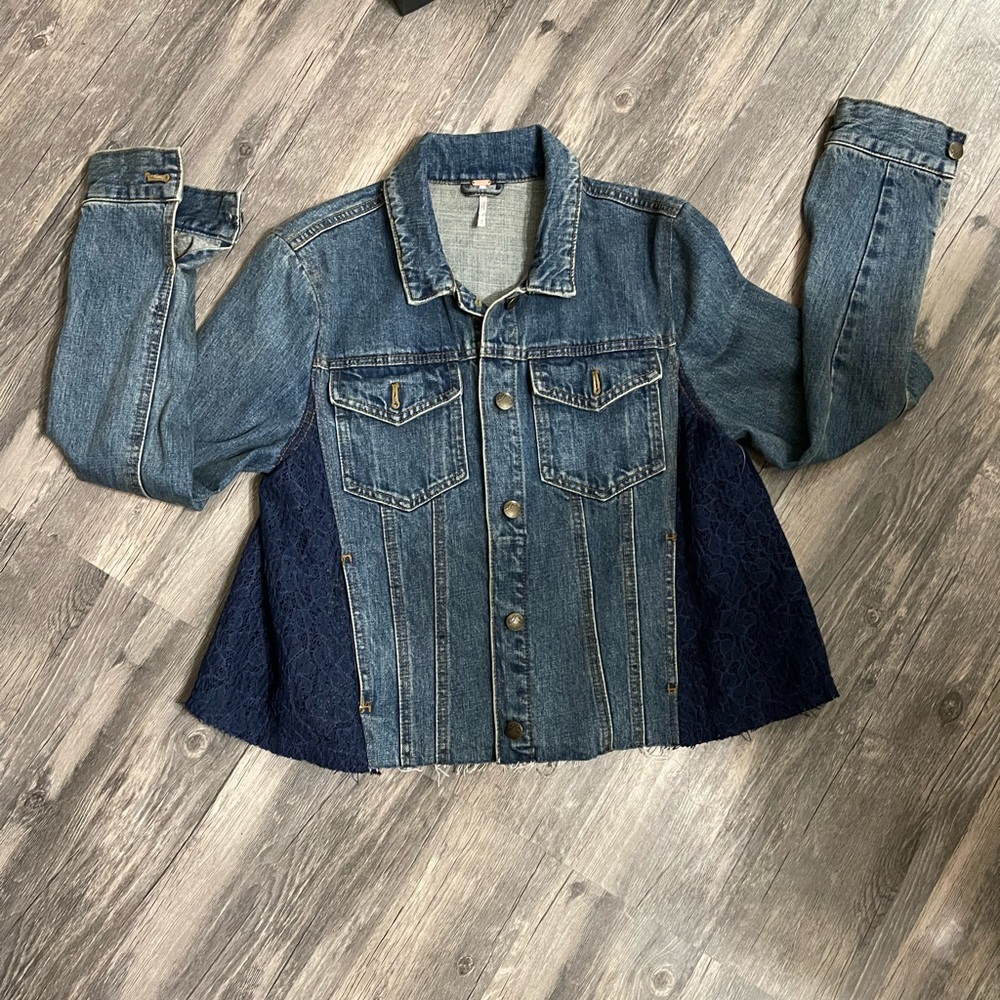 Free People Denim Jacket - Picture 2 of 7